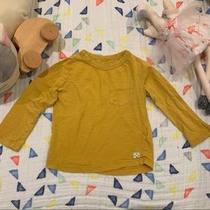H&M 1.5-2yr old kid’s long sleeve shirt yellow